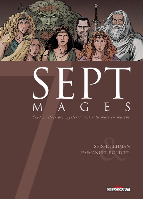 ebook cover of 7 Mages, by Serge Lehman