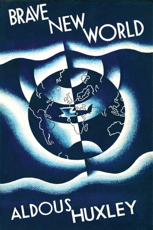 ebook cover of Brave New World, by Aldous Huxley