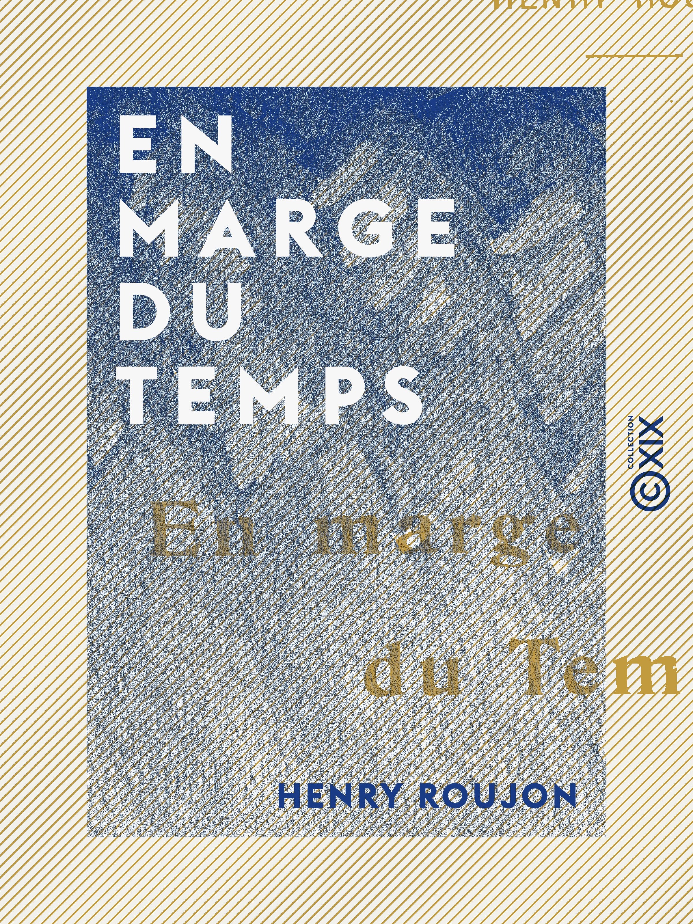 ebook cover of En marge du temps, by Henry Roujon
