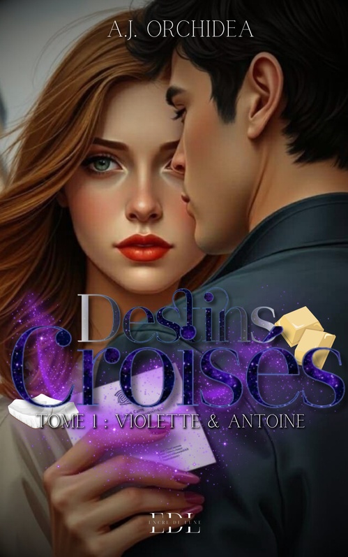 ebook cover of Destins Croisés, by Aj Orchidea