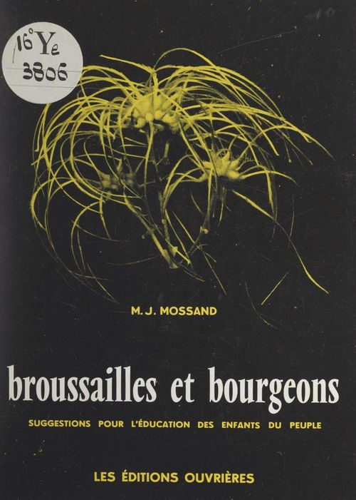 Couverture ebook de Broussailles et bourgeons, de M.-J. Mossand