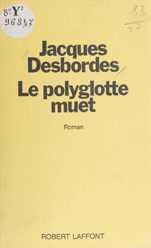 Couverture ebook de Le Polyglotte muet, de Jacques Desbordes
