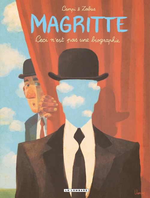 Couverture ebook de Magritte, de Vincent Zabus, Thomas Campi