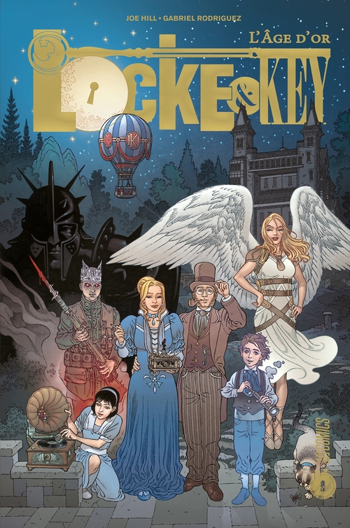 ebook cover of Locke & Key : L'âge d'or, by Joe Hill, Gabriel Rodriguez