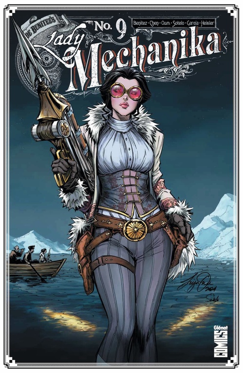 Couverture ebook de Lady Mechanika - Tome 09, de Siya Oum