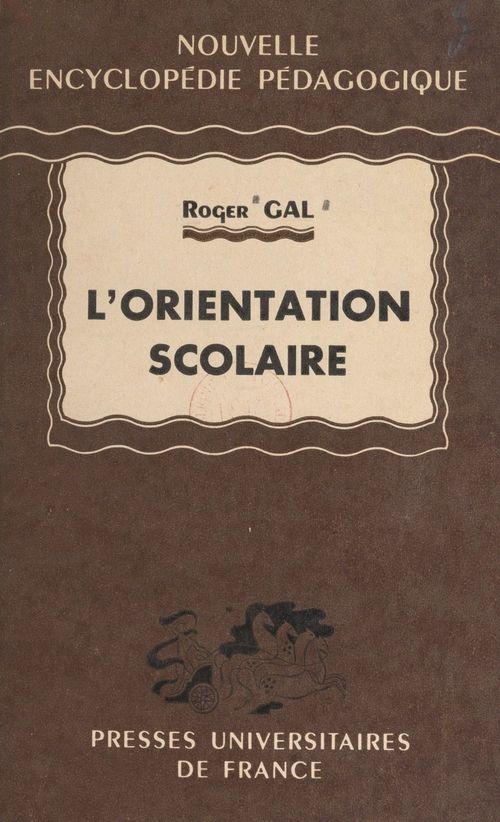 ebook cover of L'orientation scolaire, by Roger Gal