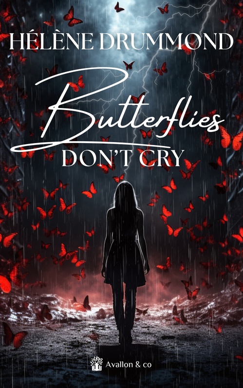 Couverture ebook de Butterflies Don't Cry, de Hélène Drummond