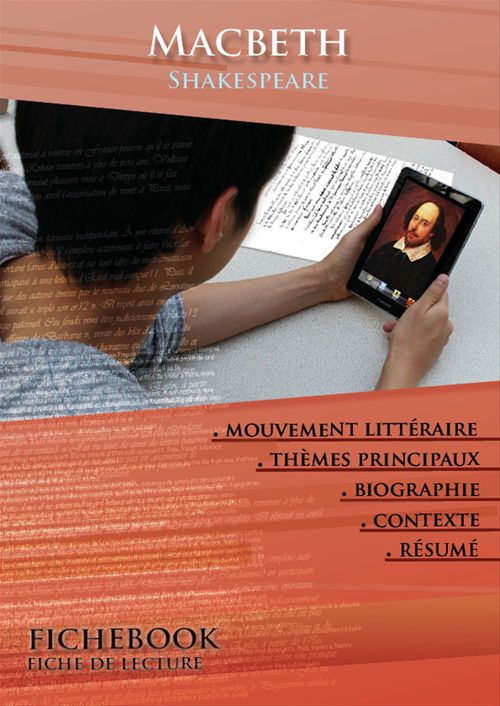 ebook cover of Fiche de lecture Macbeth - Résumé détaillé et analyse littéraire de référence, by William Shakespeare