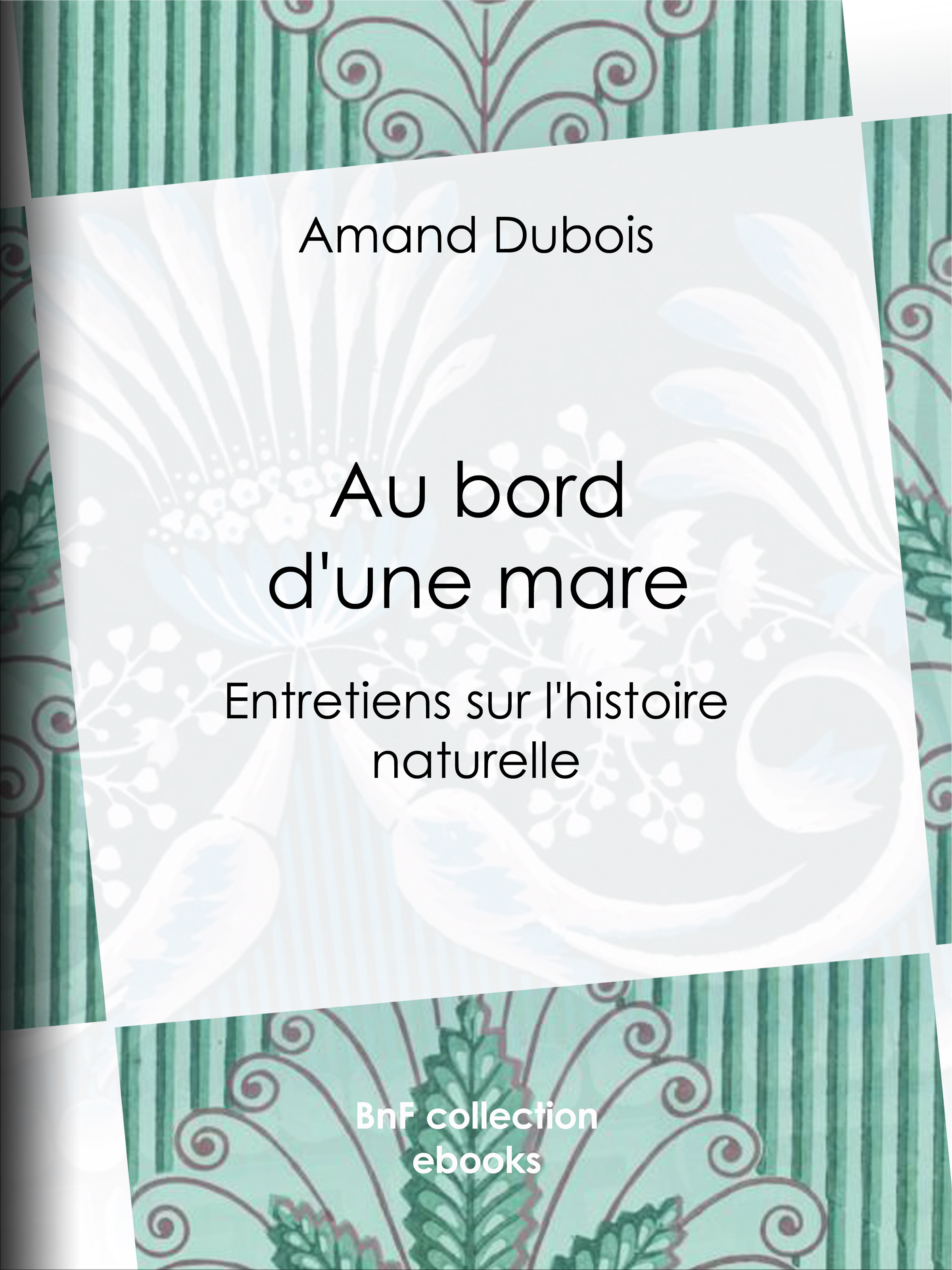 Couverture ebook de Au bord d'une mare, de Amand Dubois