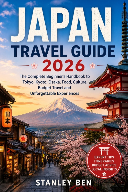 ebook cover of Japan Travel Guide 2026, by Stanley Ben