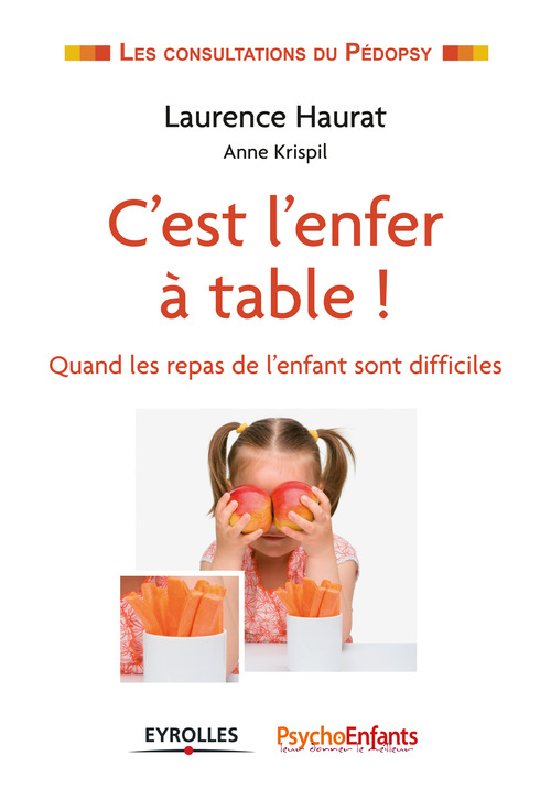 Couverture ebook de C'est l'enfer à table, de Laurence Haurat, Anne Krispil