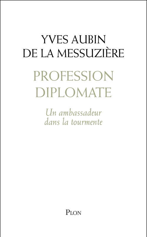 ebook cover of Profession diplomate - Un ambassadeur dans la tourmente, by Yves Aubin de La Messuzière