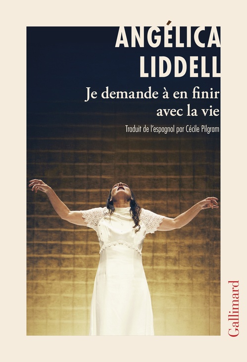 Couverture ebook de Je demande à en finir avec la vie, de Angélica Liddell