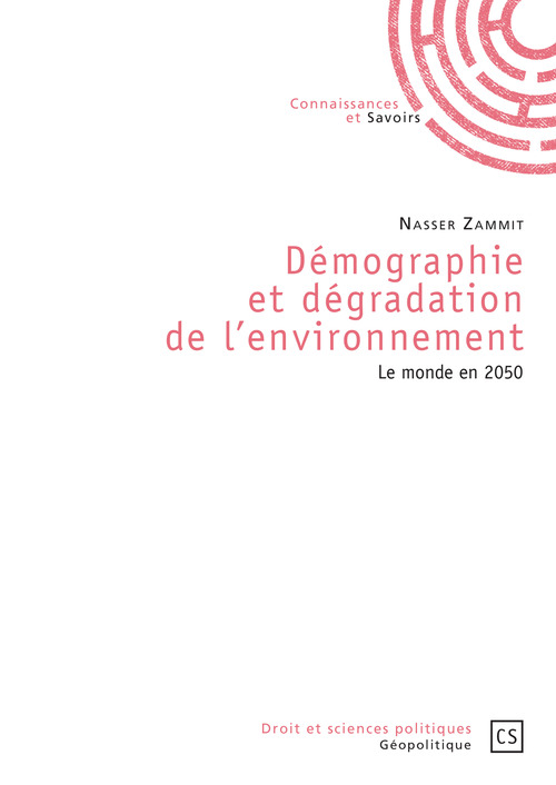 Couverture ebook de Démographie et dégradation de l'environnement, de Nasser Zammit
