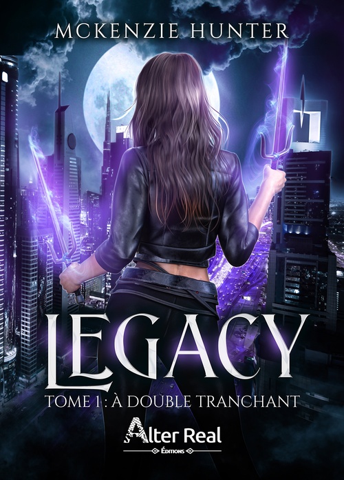 ebook cover of À double tranchant, by McKenzie Hunter