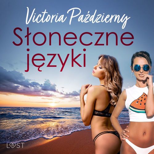 audiobook cover of Sloneczne jezyki - lesbijska erotyka, by Victoria Pazdzierny