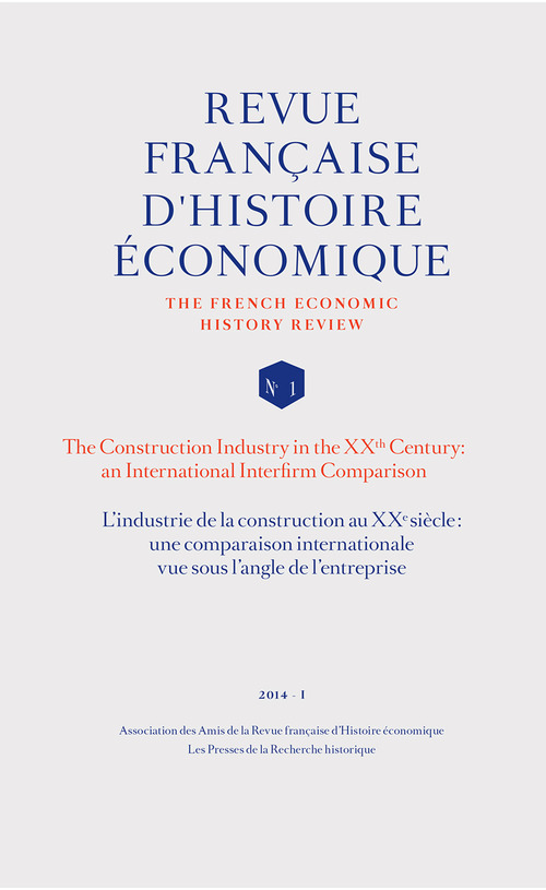 ebook cover of L'industrie de la construction au XXe siècle: une comparaison internationale vue sous l'angle de l'entreprise, by