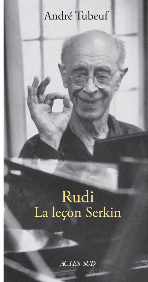 ebook cover of Rudi. La Leçon Serkin, by André Tubeuf