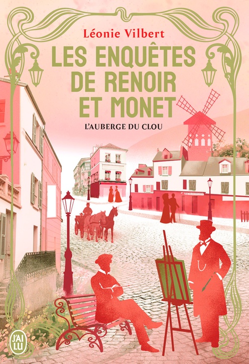 Couverture ebook de Les enquêtes de Renoir et Monet (Tome 2) - L'auberge du clou, de Léonie Vilbert