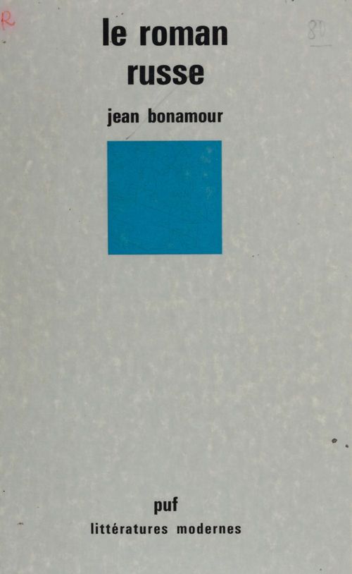 ebook cover of Le Roman russe, by
