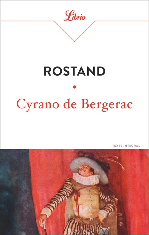 ebook cover of Cyrano de Bergerac, by Edmond Rostand