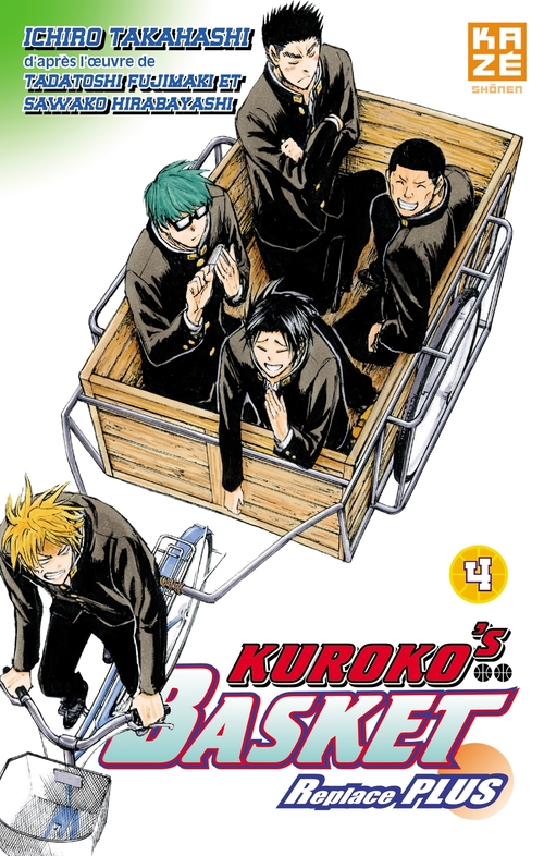 ebook cover of Kuroko's Basket replace plus T04, by Tadatoshi Fujimaki, Sawako Hirabayashi, Ichirô Takahashi