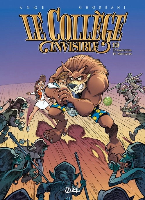 Couverture ebook de Le Collège invisible T10 - Tyrannum Et Mutatis, de  Ange