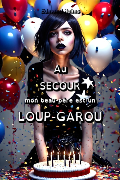Couverture ebook de Au secours mon beau-père est un loup-garou, de Edmond Reims