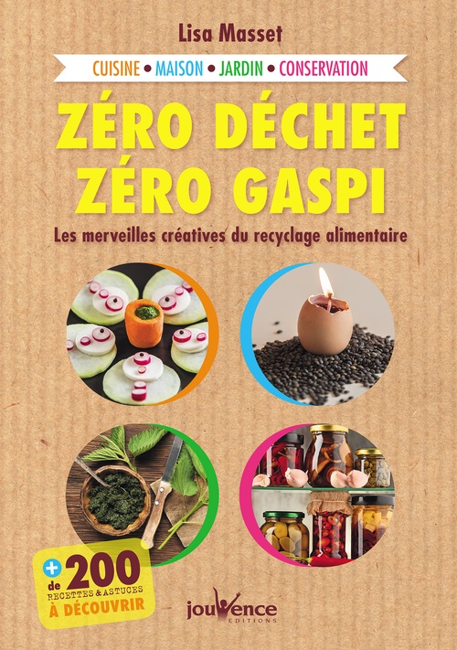 Couverture ebook de Zéro déchet, zéro gaspi, de Lisa Masset