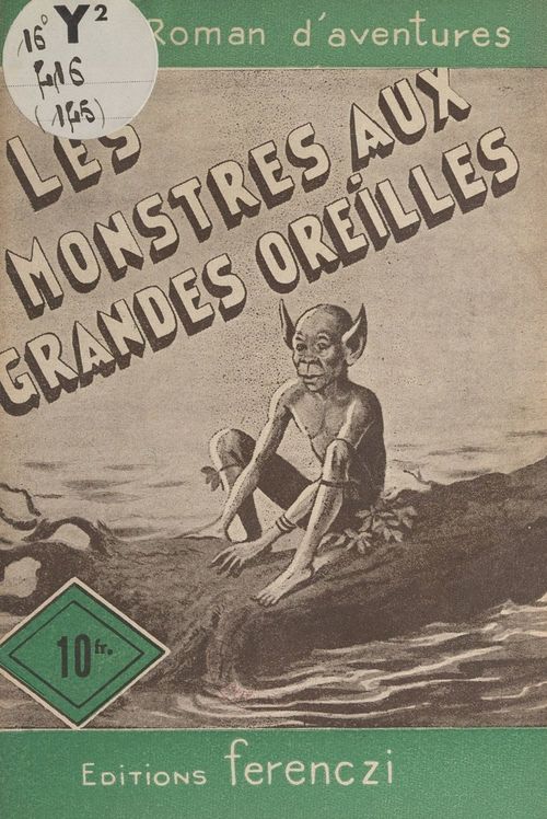 ebook cover of Les monstres aux grandes oreilles, by Louis Bonzom