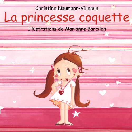audiobook cover of La princesse coquette, by Christine Naumann-Villemin