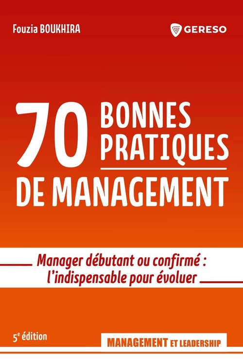 ebook cover of 70 bonnes pratiques de management, by Fouzia Boukhira