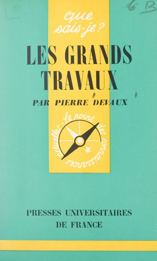 Couverture ebook de Les grands travaux, de Pierre Devaux