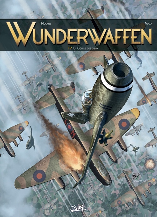 ebook cover of Wunderwaffen T19 - La Colère des dieux, by Richard D. Nolane