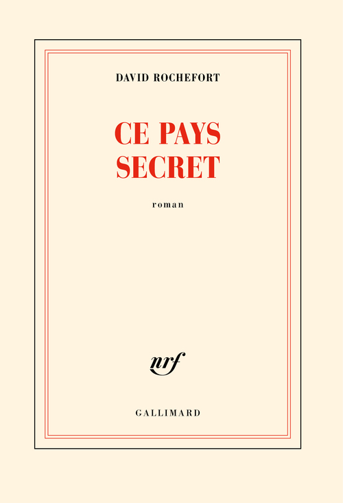 ebook cover of Ce pays secret, by David Rochefort