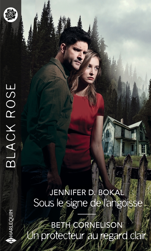 Couverture ebook de Sous le signe de l'angoisse - Un protecteur au regard clair, de Jennifer D. Bokal, Beth Cornelison
