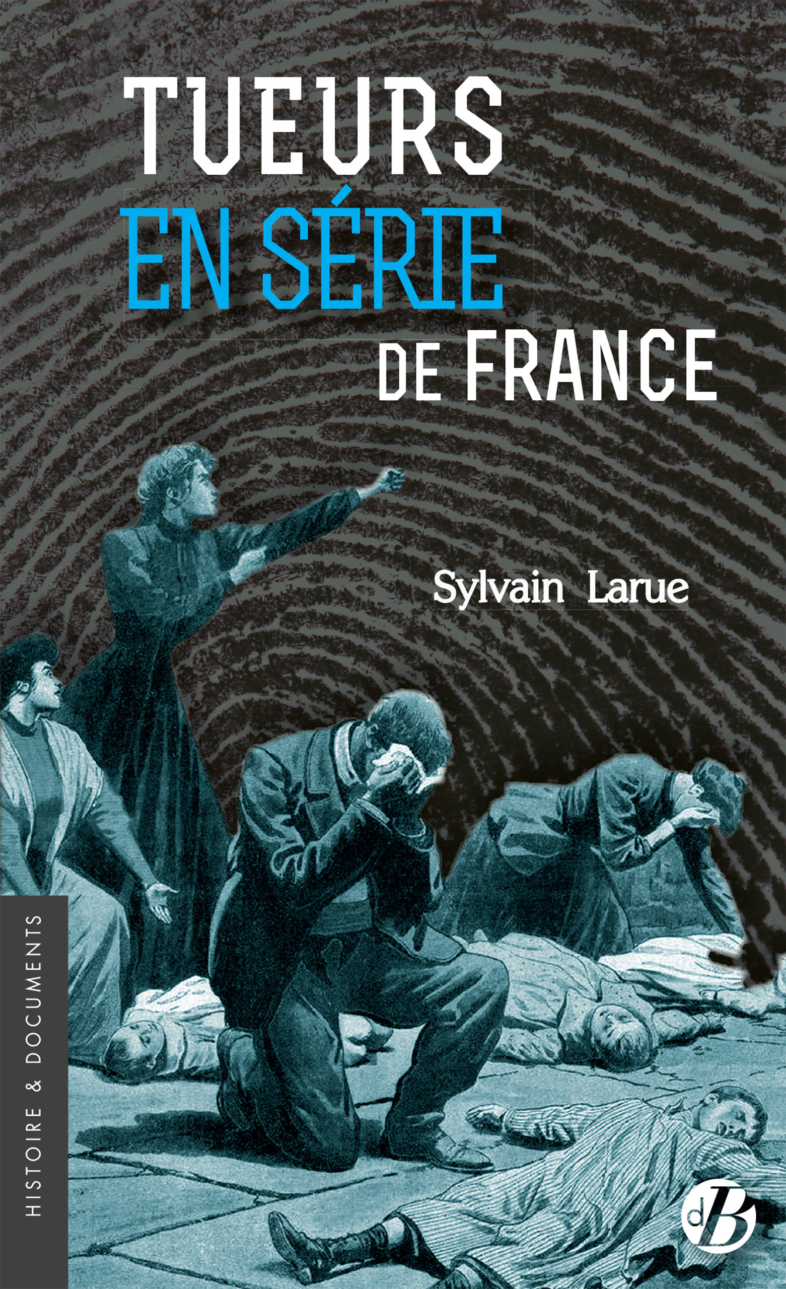 Couverture ebook de Tueurs en série de France, de Sylvain Larue