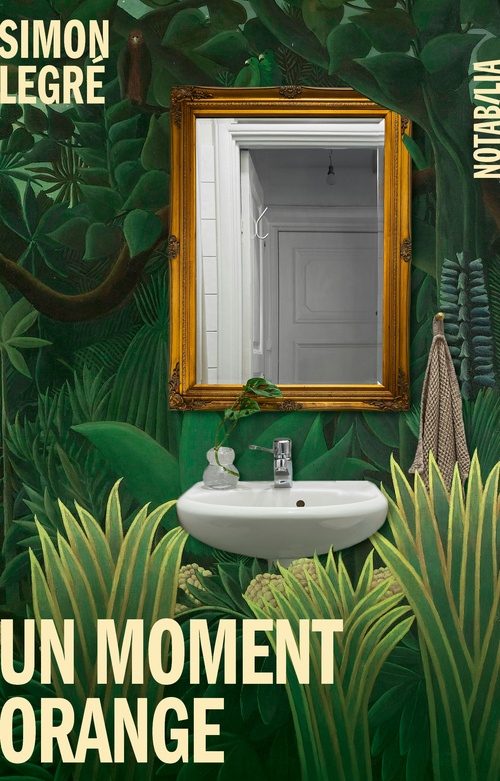 ebook cover of Un moment orange, by Simon Legré