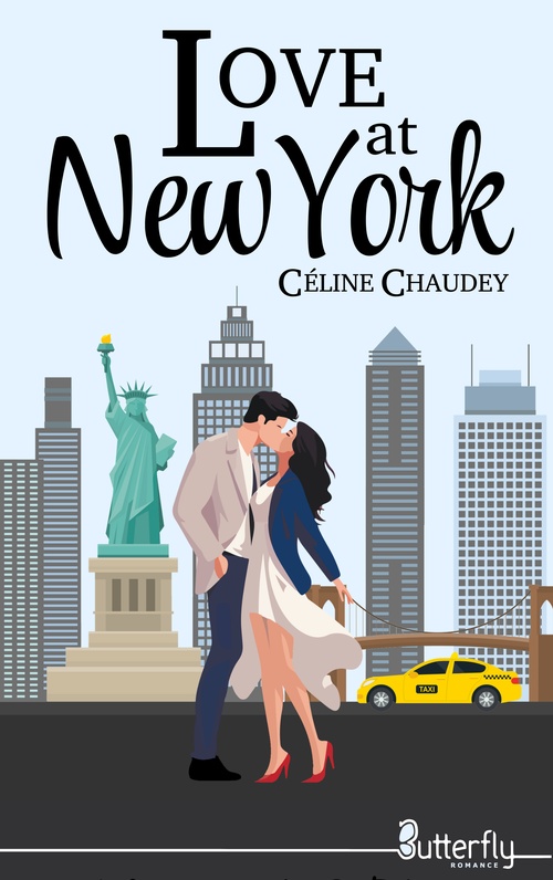Couverture ebook de Love at New York, de Céline Chaudey