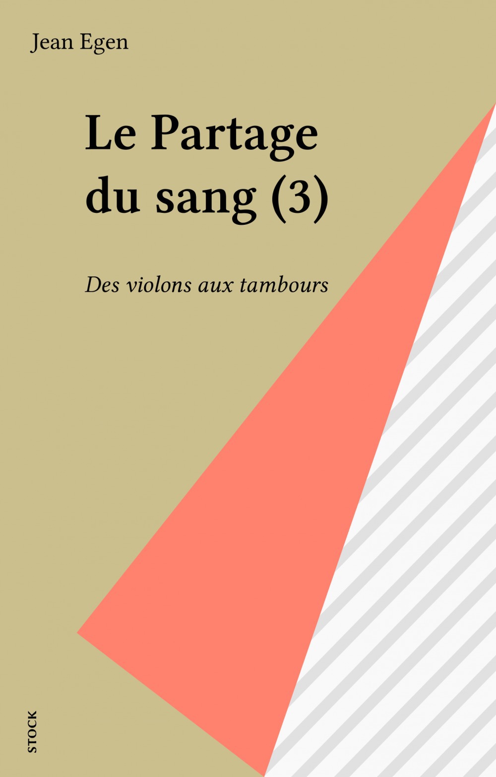 ebook cover of Le Partage du sang (3), by Jean Egen