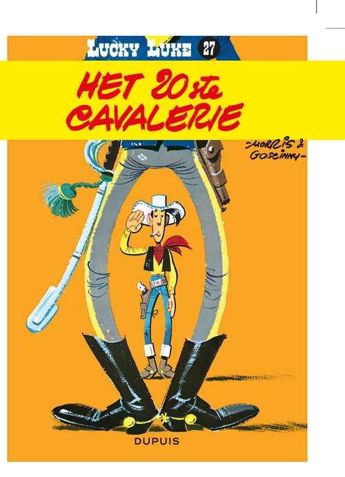 ebook cover of Het 20ste cavalerie, by René Goscinny, Morris