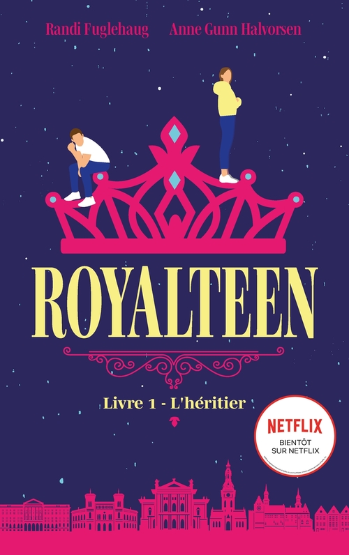 ebook cover of Royalteen - tome 1 - L'héritier, by Randi Fuglehaug, Anne Gunn halvorsen