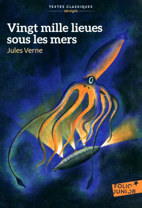 ebook cover of Vingt mille lieues sous les mers, by Jules Verne