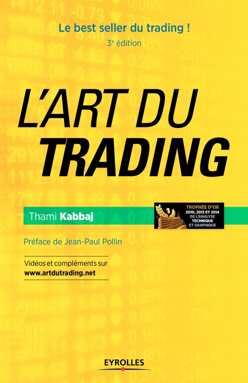 Couverture ebook de L'art du trading, de Thami Kabbaj