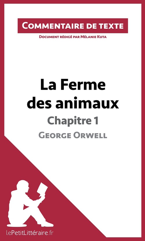 Couverture ebook de La Ferme des animaux de George Orwell - Chapitre 1, de Mélanie Kuta