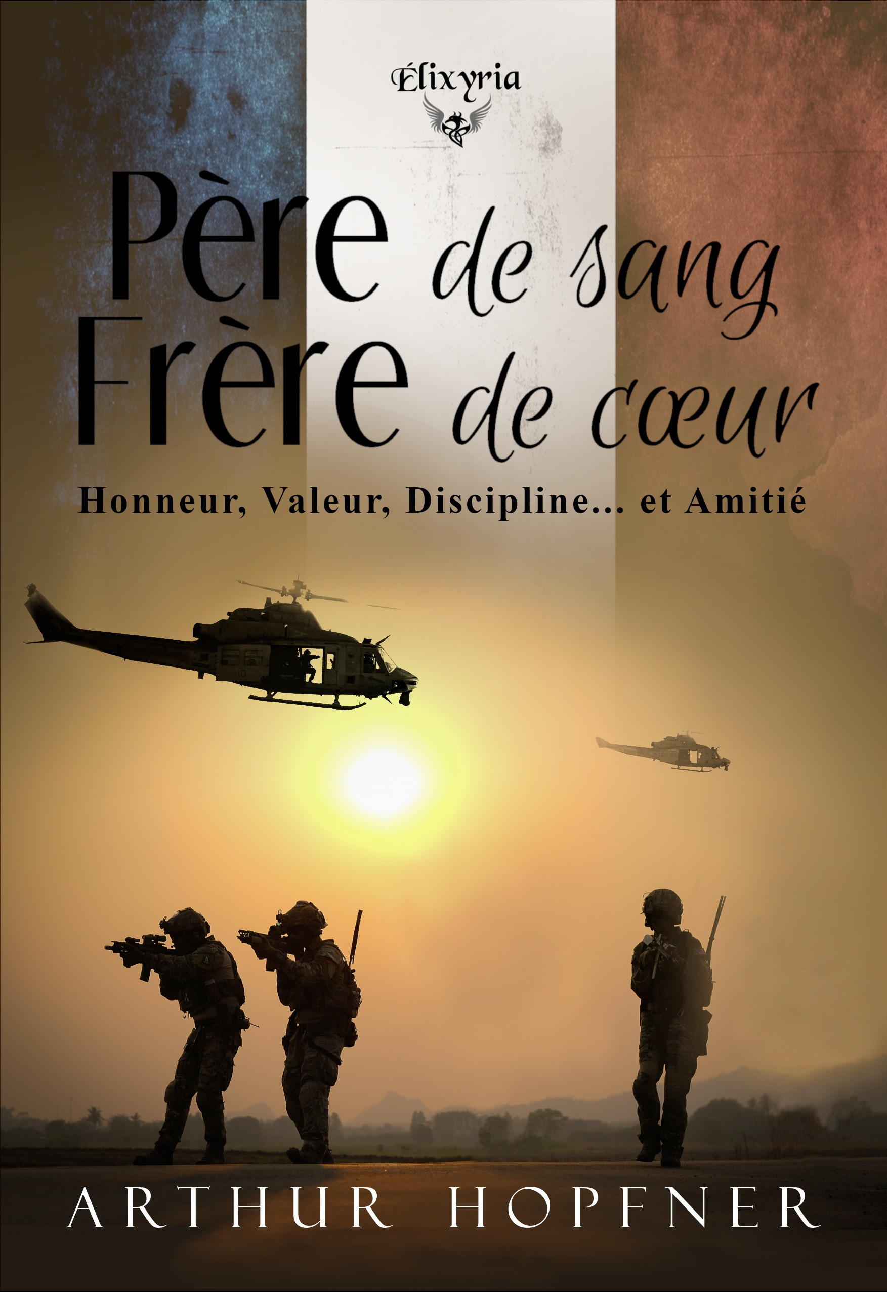 ebook cover of Père de sang Frère de Coeur, by Arthur Hopfner