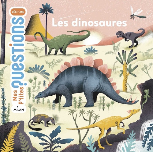 Couverture ebook de Les dinosaures, de Pascale Hédelin