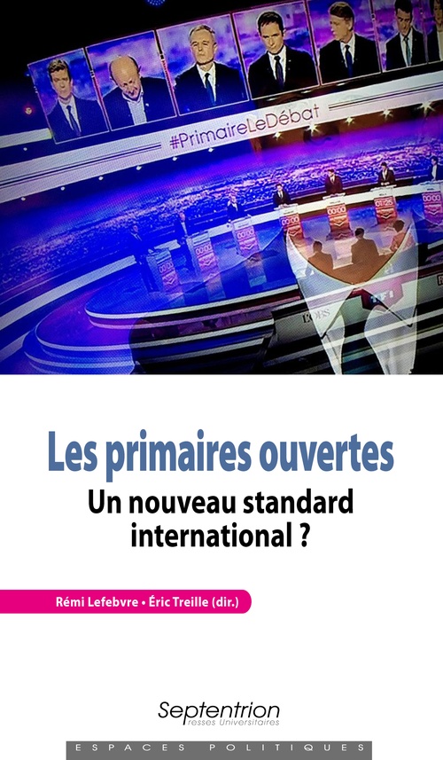 Couverture ebook de Les primaires ouvertes, de Rémi Lefebvre