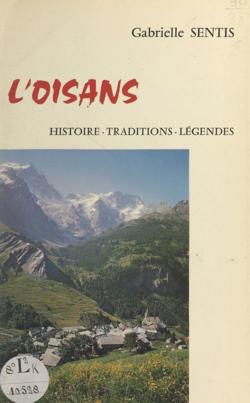 Couverture ebook de L'Oisans, de Gabrielle Sentis