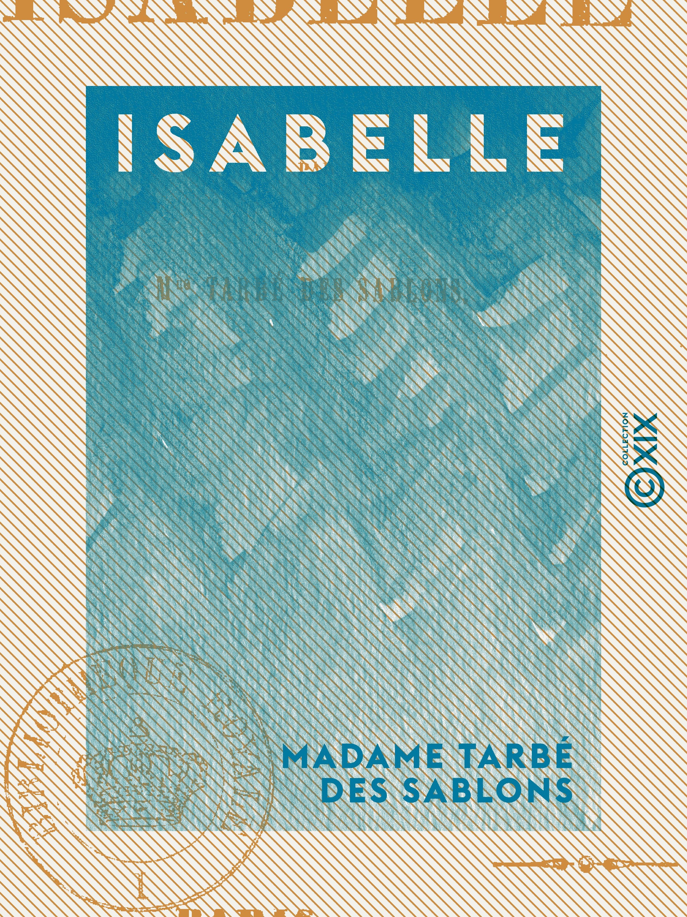 Couverture ebook de Isabelle, de Madame Tarbe Des Sablons